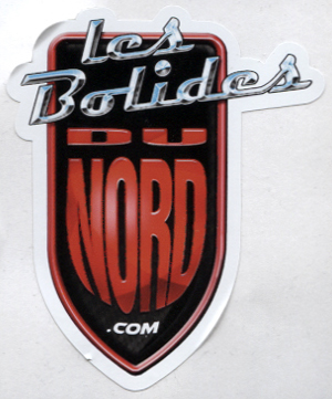 Autocollant Logo Bolides du Nord